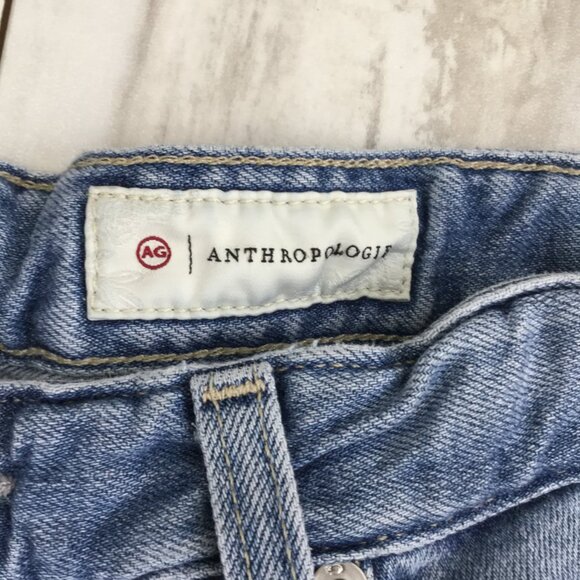 AG Anthropologie Ex-Boyfriend Slouch Slim Jean 25 - Picture 5 of 9